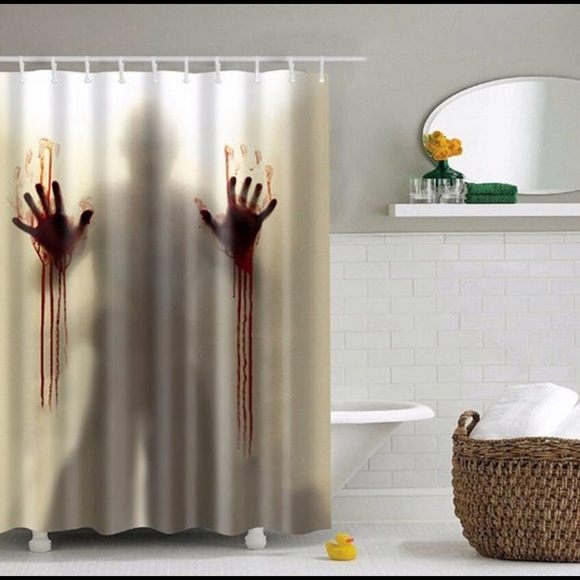 Other - Bloody Hands Shower Curtain